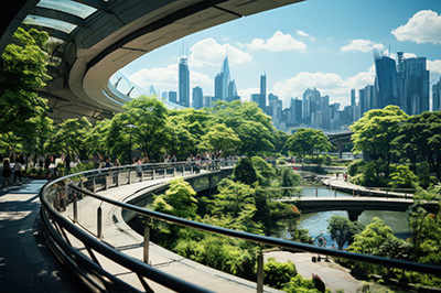 Green city of the future 400px